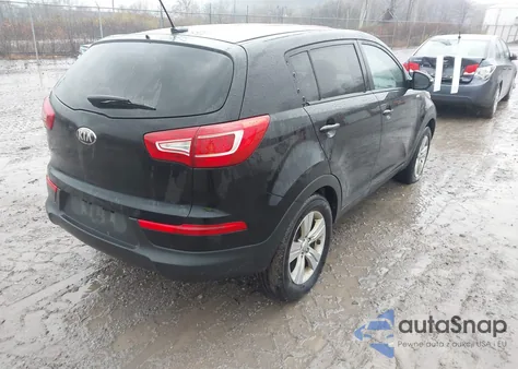 2013 Kia Sportage Lx from USA, damaged, VIN KNDPBCA22D7484552
